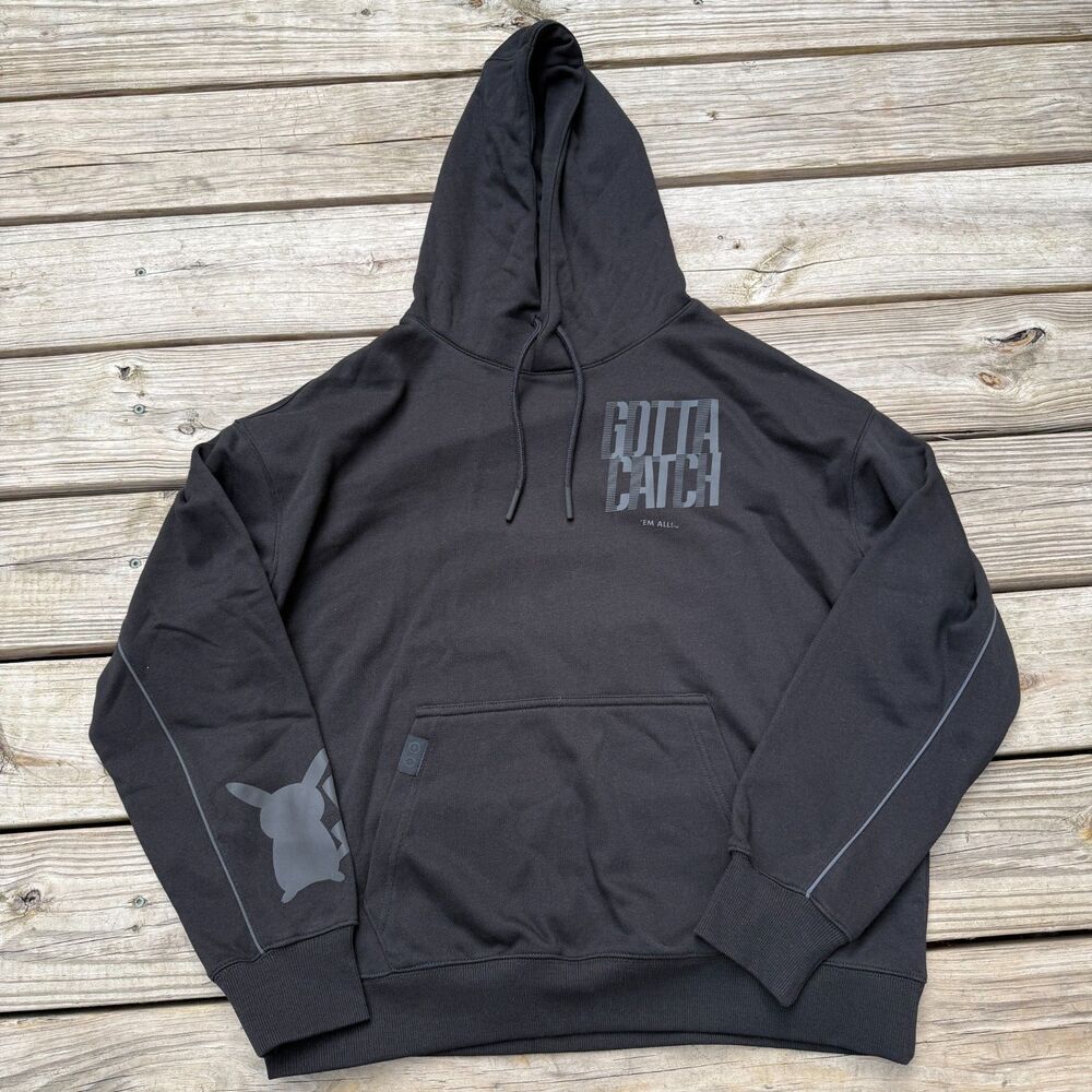 NEW Pokémon x Target Exclusive Gotta Catch ‘em All Hoodie Adult S Black IN HAND - Picture 4 of 5